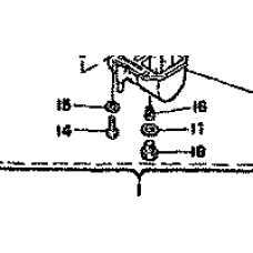 Yamaha XS1 XS2 70-74 Drain screw