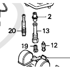 Honda CRM75R 89-94 Float valve / needle valve