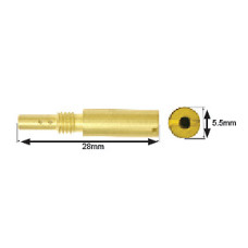 Honda CR80R '80-82 CR125R 81-84 CR250R'81-84 CR480R'82-83 CR500R'84 Keihin #40 Pilot jet / slow jet 
