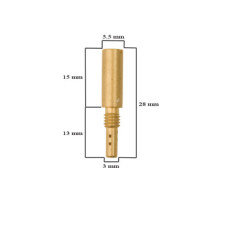 Kawasaki VN1500A VN1500B VN1500C Pilot jet Slow jet #42 Keihin Kawasaki VN1500A VN1500B VN1500C Pilot jet Slow jet #42 Keihin